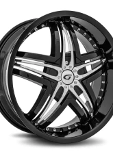 Diablo Blitz Wheel 22x9.5 Blank 40 73.1 Gloss Black                                     - G1-229BLNK4073B - Image 4